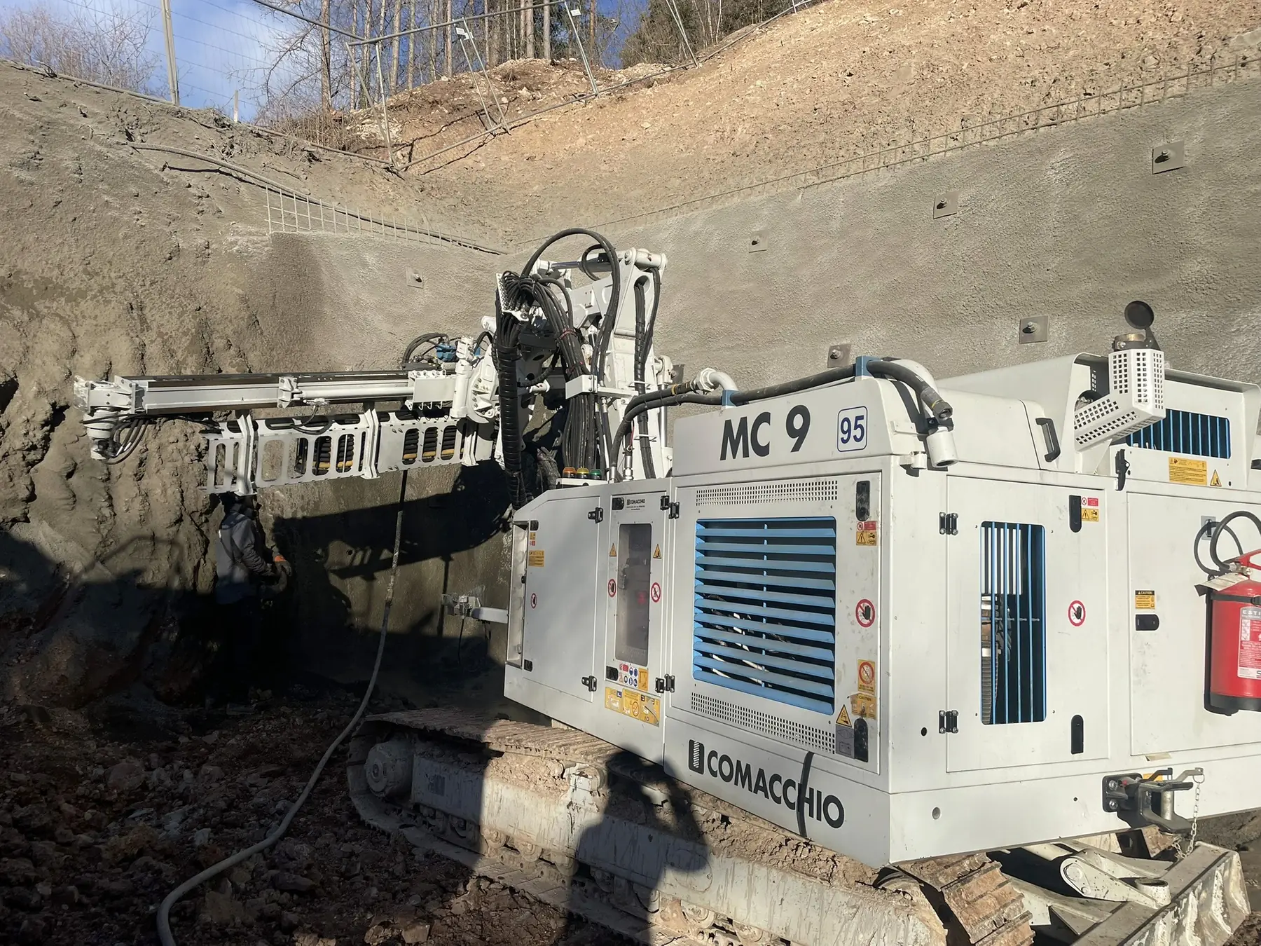 Comacchio MC9 in cantiere a Laion